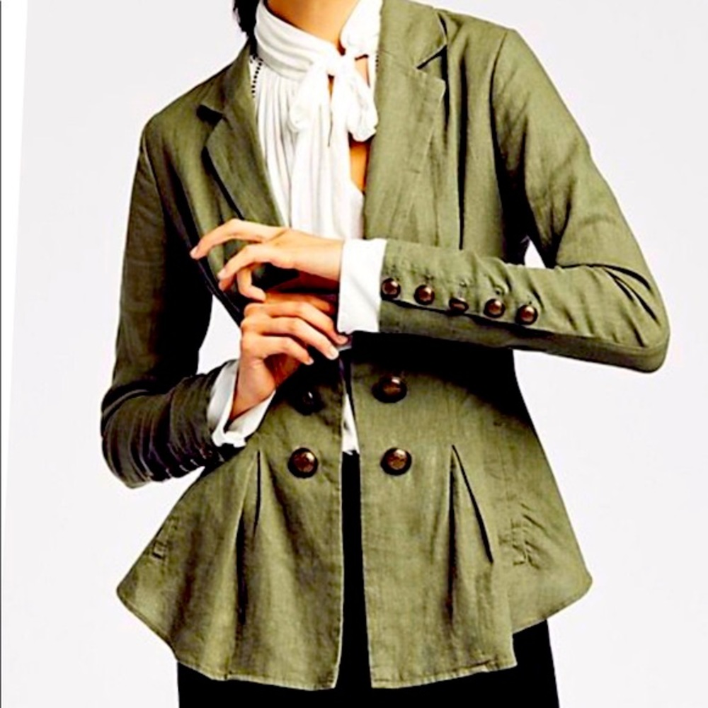 30-50%OFF PURCHASE! LINEN LIGHTWEIGHT BLazer COAT DUSTER JACKET oversized size L